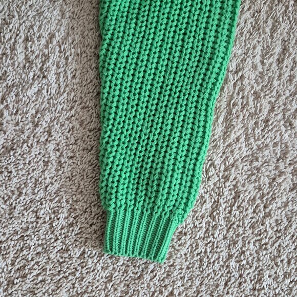 Noisy May Chunky Knit Green Sweater - Picture 5 of 5